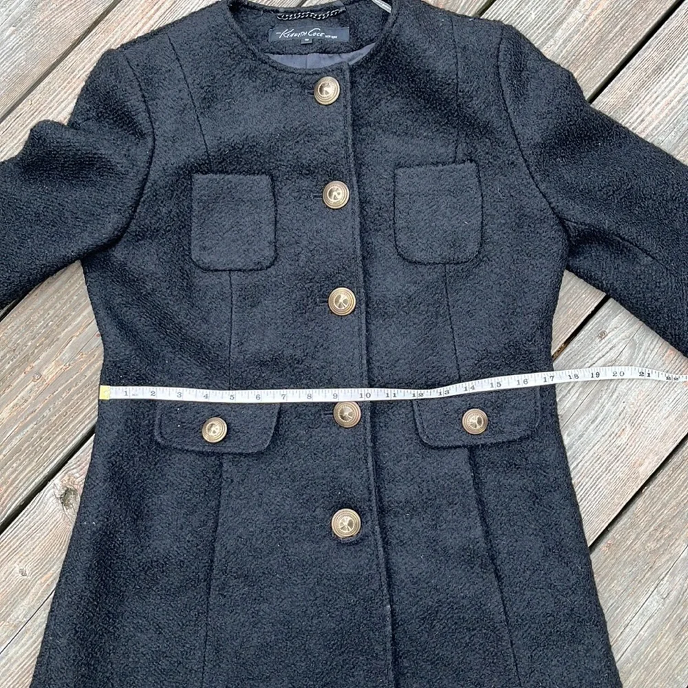 Kenneth Cole, beautiful wool blend coat 8–10 - Picture 9 of 12